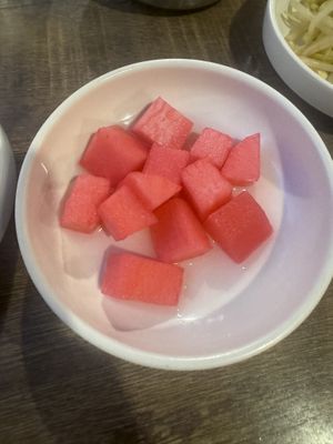 Pickles  at Daehwa Vegetarian in Central Singapore