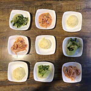 Appetisers :) at Daehwa Vegetarian in Central Singapore