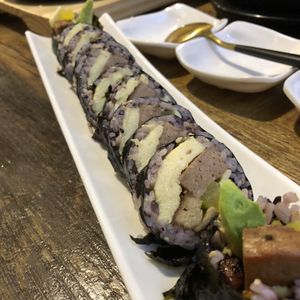 Kimbap  at Daehwa Vegetarian in Central Singapore