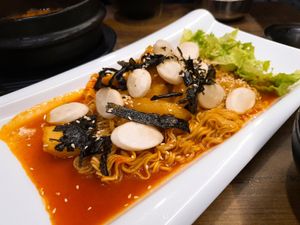 Rabboki at Daehwa Vegetarian in Central Singapore