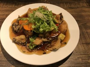 Tangsuyuk at Daehwa Vegetarian in Central Singapore