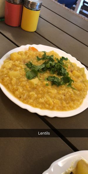 Lentils  at Doka Dauji in Sofia