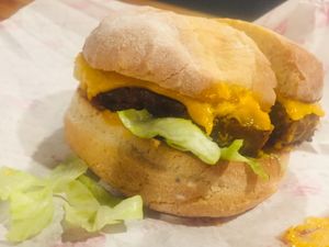 B2 burger at Beaut Burger in Tucson