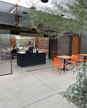 Setup  at Beaut Burger in Tucson