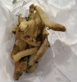 Herb fries   at Beaut Burger in Tucson