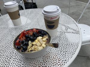 Vanilla protein power bowl   at The Purple Bowl in Chapel Hill