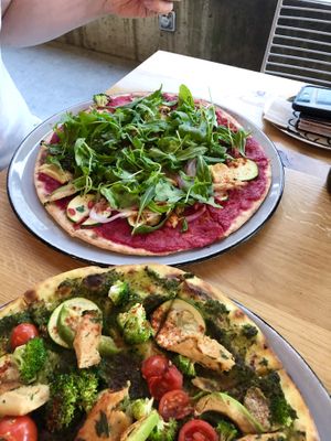 Add broccoli to this pizza 🥰😍 at Stripped Pizza - Aeschenvorstadt in Basel