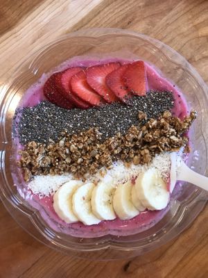 Dragon Fruit Bowl at Earth Candy in Rockland