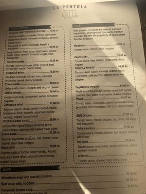 La Pentola!! at La Pentola in Rabac