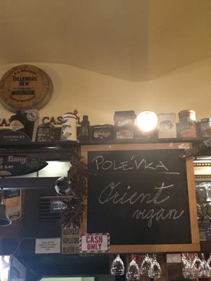 soup of the day at Hany Bany in Prague