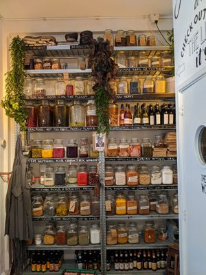 Open pantry 🙃 at SOIL Vegan Cafe - West in Amsterdam