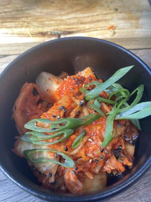 vegan kimchi   at SOIL Vegan Cafe - West in Amsterdam
