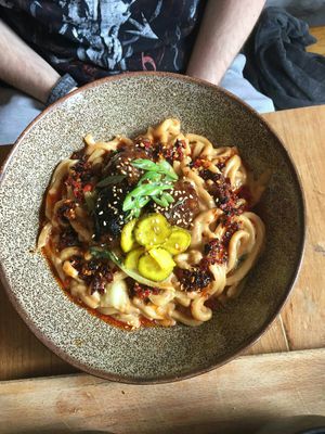 Noodles at SOIL Vegan Cafe - West in Amsterdam