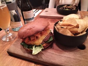 Kimchi Burger😍 at SOIL Vegan Cafe - West in Amsterdam
