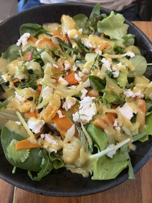 Smoked salmon  at SOIL Vegan Cafe - West in Amsterdam