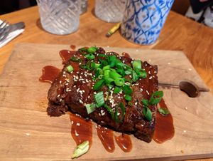 Vegan ribs at SOIL Vegan Cafe - West in Amsterdam