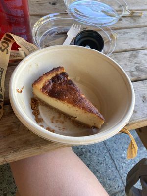 They offer a cheesecake as well   at SOIL Vegan Cafe - West in Amsterdam