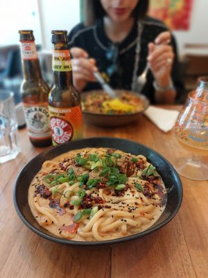 Noodles  at SOIL Vegan Cafe - West in Amsterdam