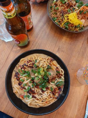 Noodles  at SOIL Vegan Cafe - West in Amsterdam