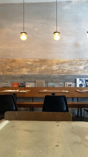 The setting  at SOIL Vegan Cafe - West in Amsterdam