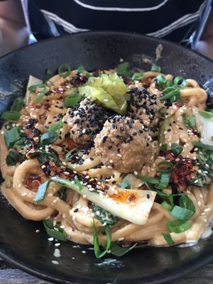 ben ben noodles  at SOIL Vegan Cafe - West in Amsterdam