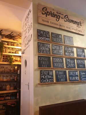 Interior at SOIL Vegan Cafe - West in Amsterdam