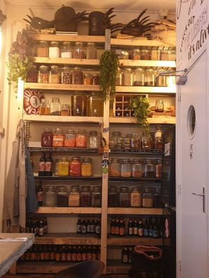 Interior at SOIL Vegan Cafe - West in Amsterdam