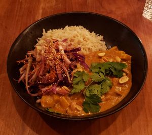 Peanut Curry at SOIL Vegan Cafe - West in Amsterdam