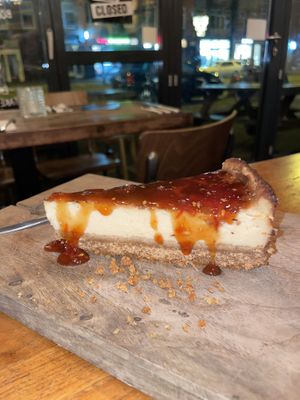 Cheesy Cake (recommend!)  at SOIL Vegan Cafe - West in Amsterdam