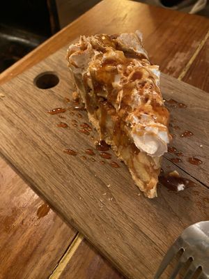 Apple pie  at SOIL Vegan Cafe - West in Amsterdam