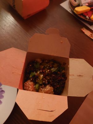 Ben Ben noodles at SOIL Vegan Cafe - West in Amsterdam