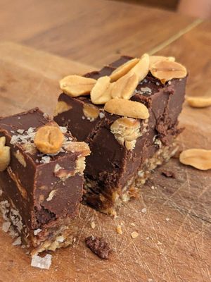 Snickers at SOIL Vegan Cafe - West in Amsterdam