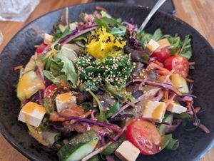 Miso Salad at SOIL Vegan Cafe - West in Amsterdam
