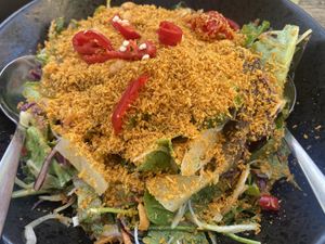 Vermicelli salad  at SOIL Vegan Cafe - West in Amsterdam