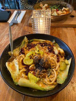 Ben ben noodles😍  at SOIL Vegan Cafe - West in Amsterdam