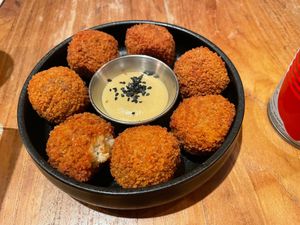 Bitterballen at SOIL Vegan Cafe - West in Amsterdam
