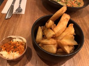 Fries  at SOIL Vegan Cafe - West in Amsterdam