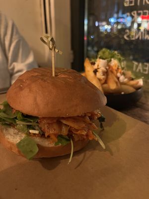Kimchi Burger   at SOIL Vegan Cafe - West in Amsterdam