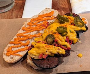 Bulgogi cheese steak at SOIL Vegan Cafe - West in Amsterdam