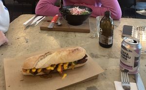 Cheese Steak (I think that’s what it was called)  at SOIL Vegan Cafe - West in Amsterdam