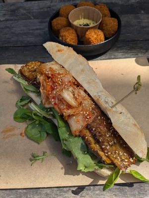 Kimchi Sandwich at SOIL Vegan Cafe - West in Amsterdam