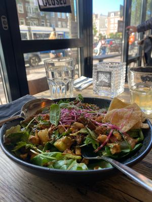 Bali Beach Salad 😋  at SOIL Vegan Cafe - West in Amsterdam