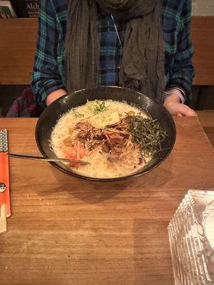 Miso ramen   at SOIL Vegan Cafe - West in Amsterdam