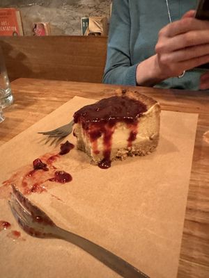 Super creamy cheesecake   at SOIL Vegan Cafe - West in Amsterdam