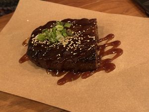 Vegan ribs   at SOIL Vegan Cafe - West in Amsterdam