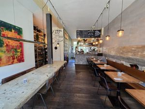 Interior at SOIL Vegan Cafe - West in Amsterdam