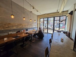 Interior at SOIL Vegan Cafe - West in Amsterdam