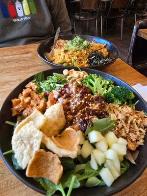 Lunch at SOIL Vegan Cafe - West in Amsterdam