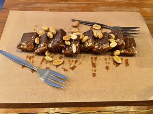 Snickers  at SOIL Vegan Cafe - West in Amsterdam