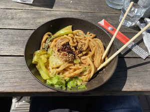 Ben ben noodles  at SOIL Vegan Cafe - West in Amsterdam
